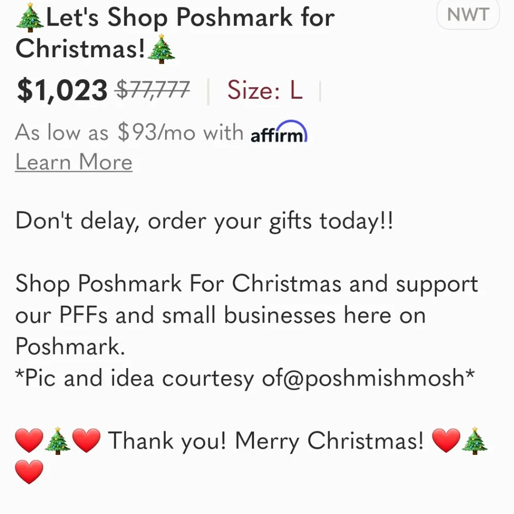 🎄🎁Let's Shop Poshmark for the Allidays!🎁🎄 Get it, All of the Holidays ❤